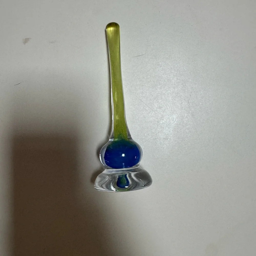 Handblown Glass Ring Stand